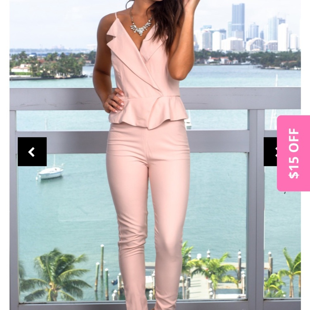 Blush jumpsuit - NEVER WORN